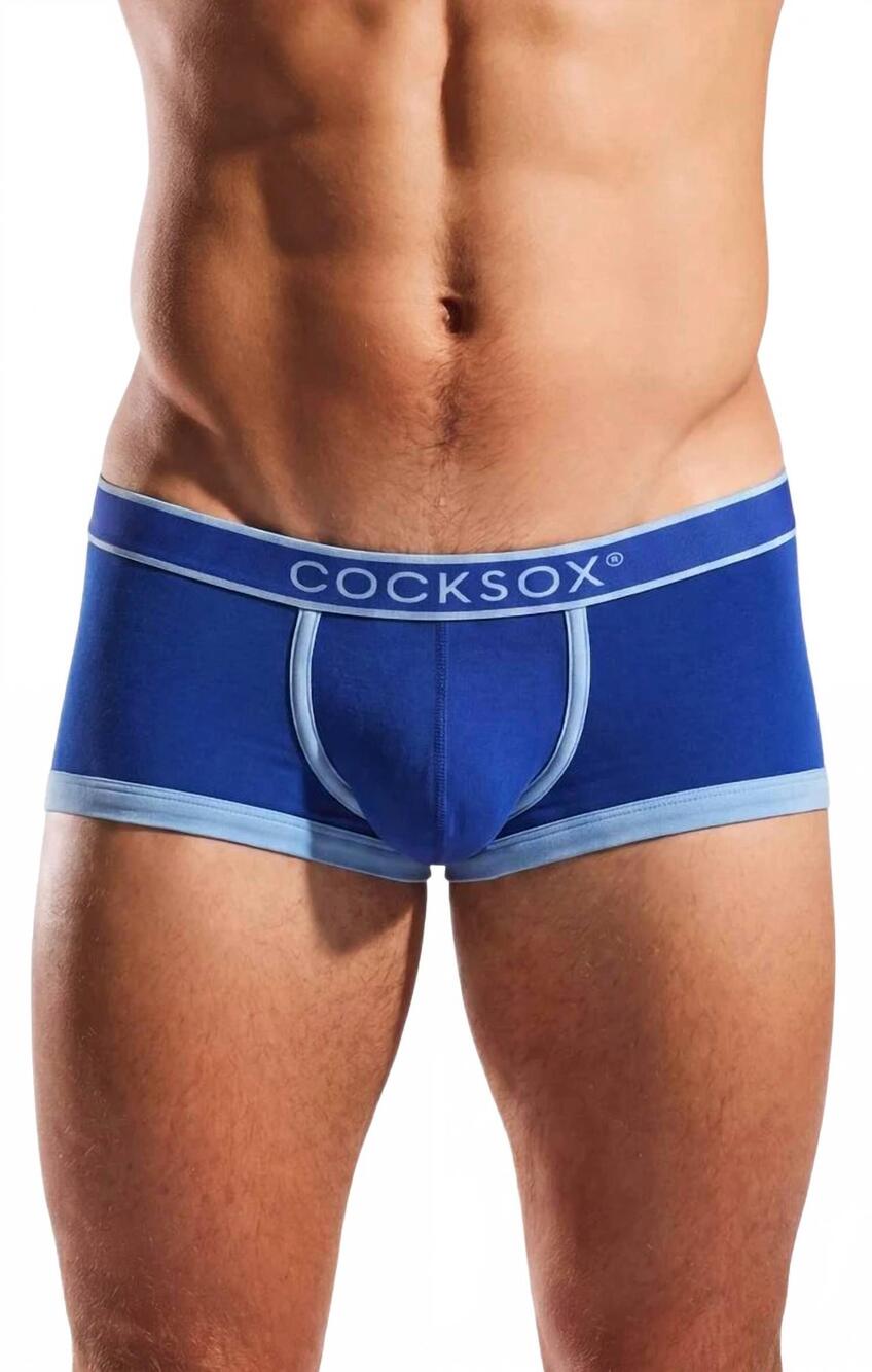 NEW COCKSOX men's trunk underwear in tidal